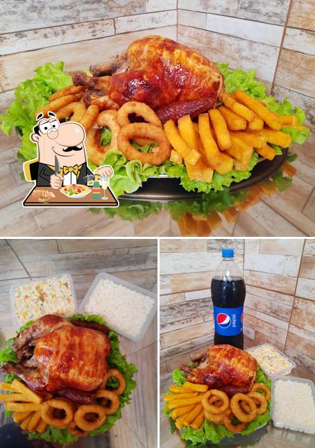 Frango frito em Garagem dos Assados