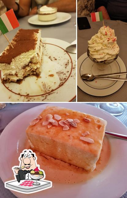 Fellini offre une sélection de desserts