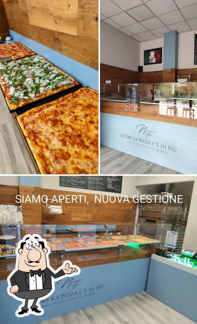 Oltre la pizza c'è di più si caratterizza per la interni e pizza