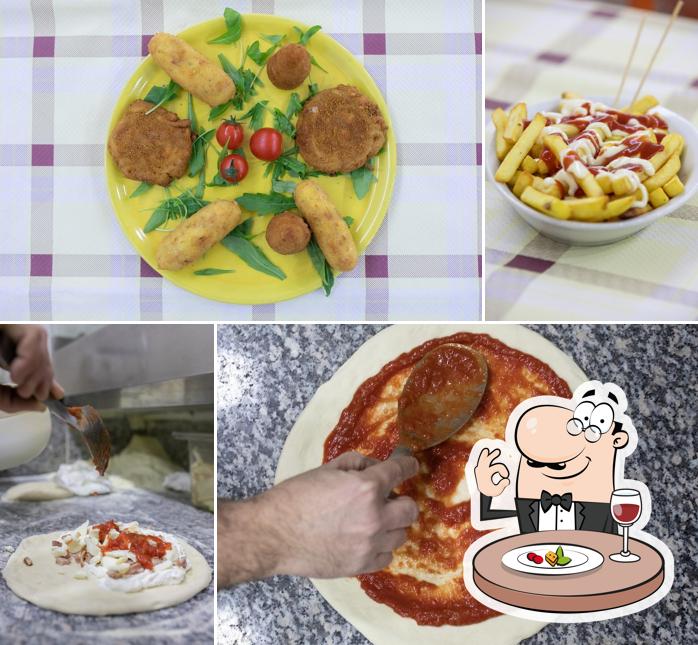 Cibo al Fatte na pizza