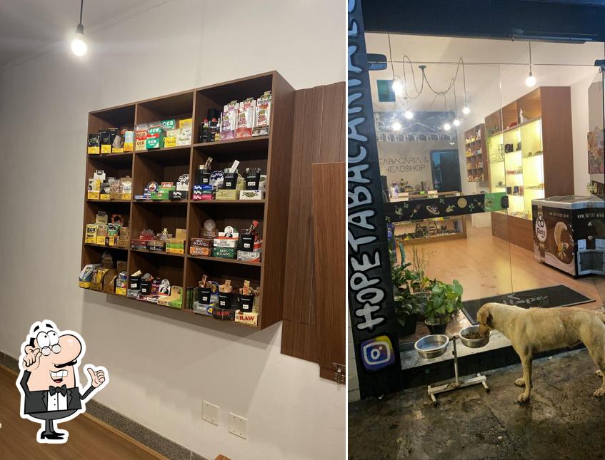 Veja imagens do interior do HOPE Tabacaria & HeadShop