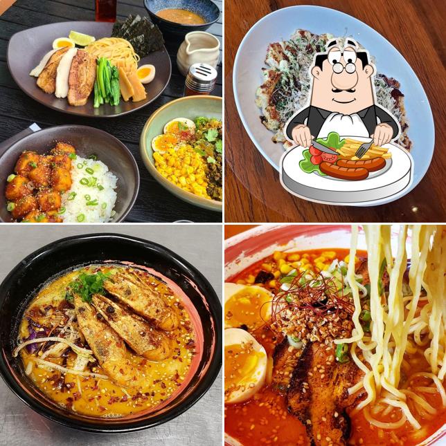 Блюда в "Kintaro Ramen"