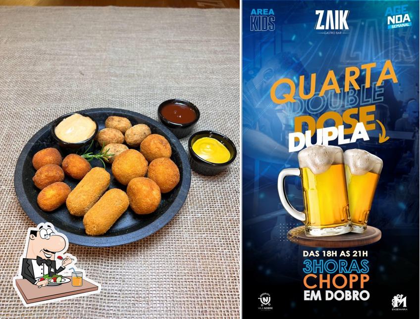 Comida em Zaik Gastro Bar