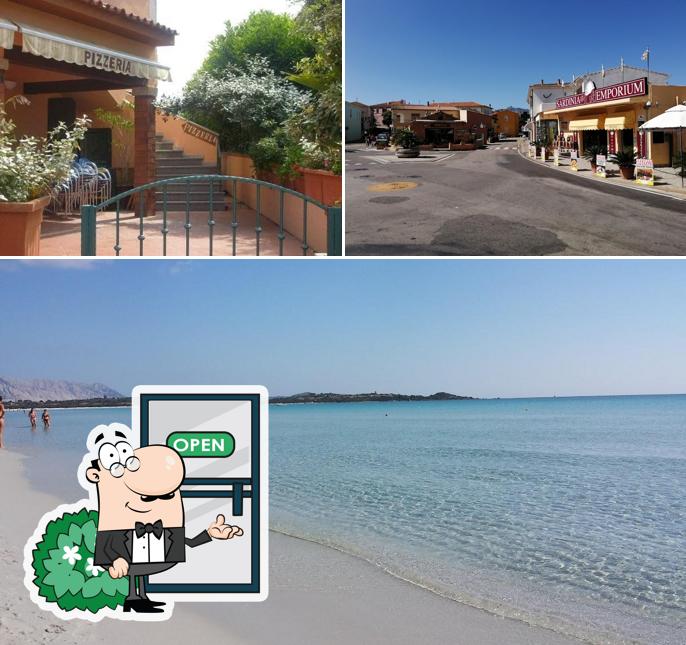 Goditi la vista dagli esterni di Bar Summer di Mura Nando