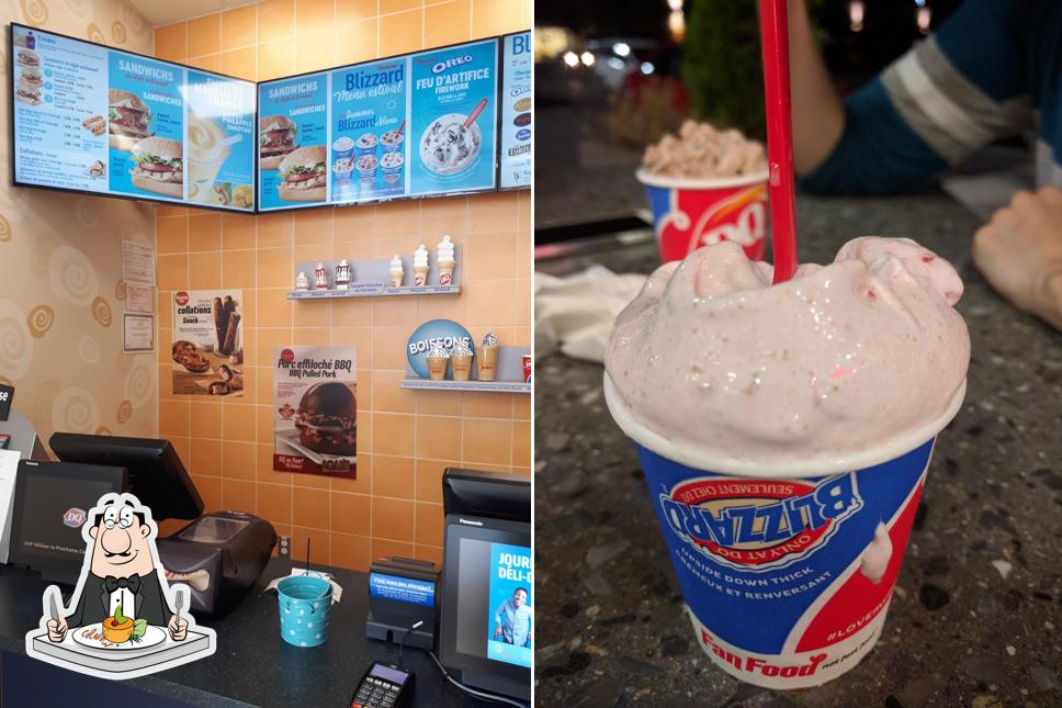 Nourriture à Dairy Queen