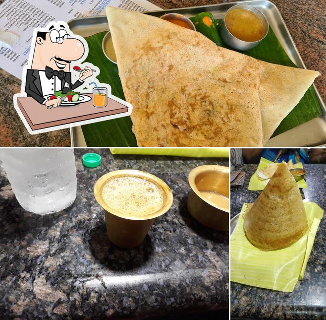 Food at Saravana Bhavan Veg. Hotel