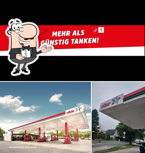 Here's a picture of star Tankstelle