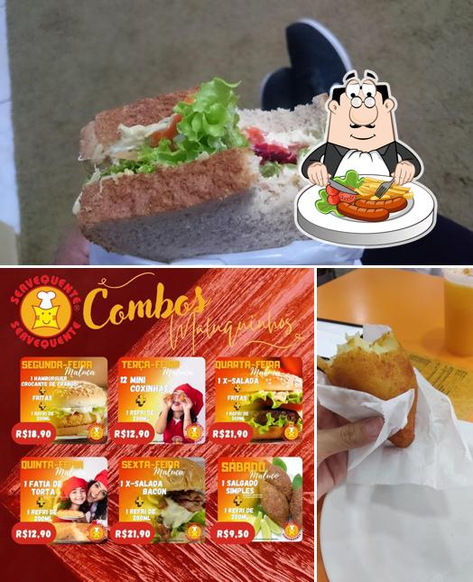 Platos en Serve Quente Fast Food