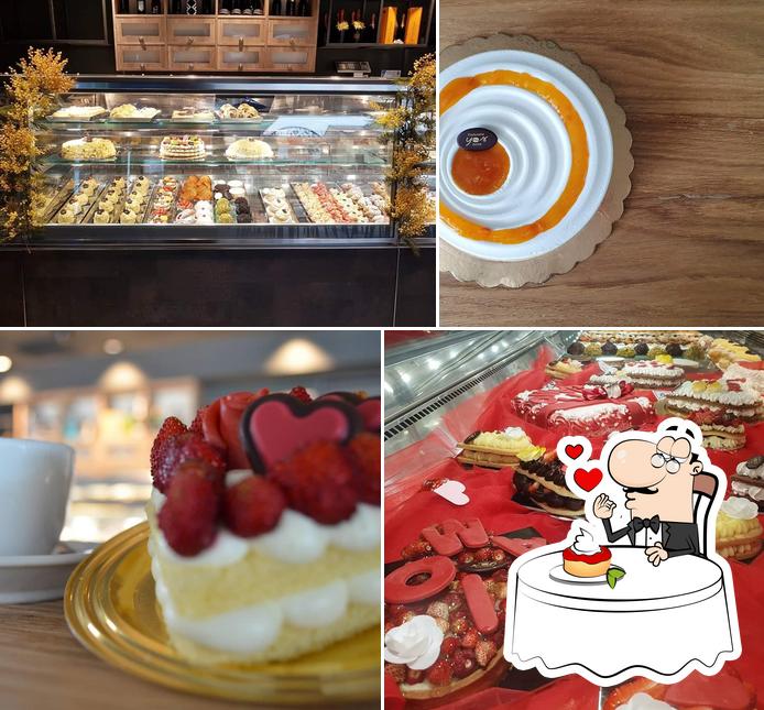 Yes Bar Pasticceria serve un'ampia selezione di dessert