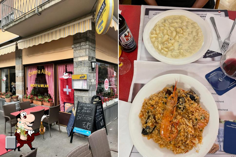 Osteria Alice serve alcolici