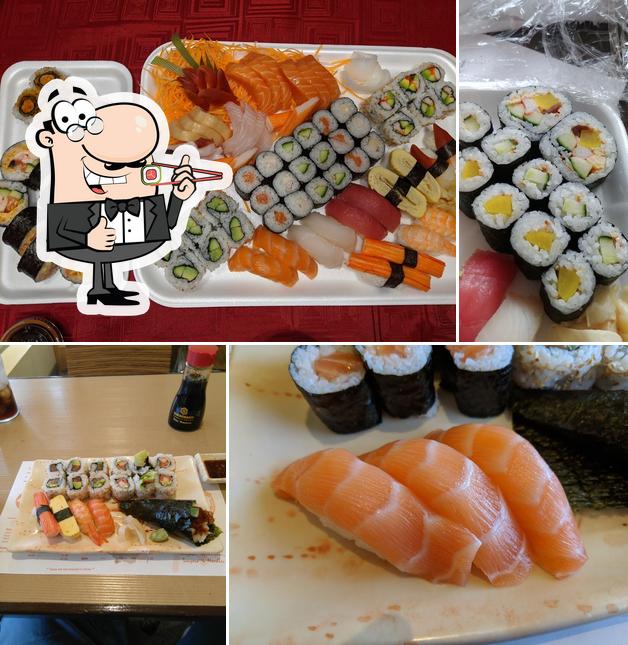 Elige uno de sus diferentes tipos de sushi