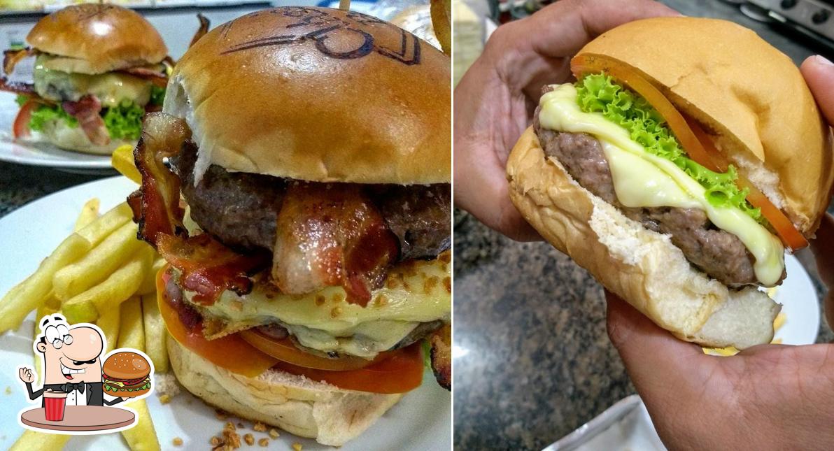 Peça um hambúrguer no Classicos Burger Hamburgueria