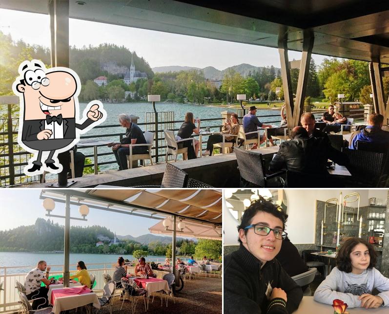 Gli interni di Restaurant Arbor