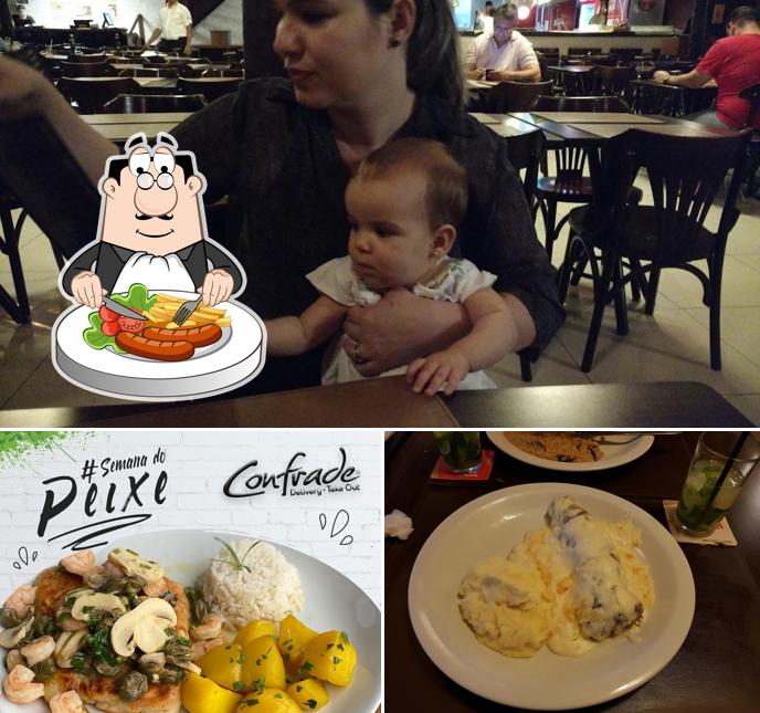 O Restaurante Confrade Cuiabá se destaca pelo comida e interior