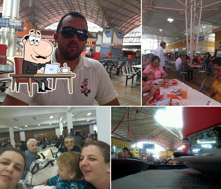 O interior do Praça de alimentação