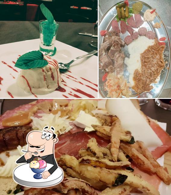 Pizzeria Ristorante Filippi dal 1936 serve un'ampia gamma di dessert