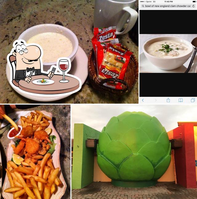 Giant Artichoke Restaurant in Castroville Restaurant menu and reviews