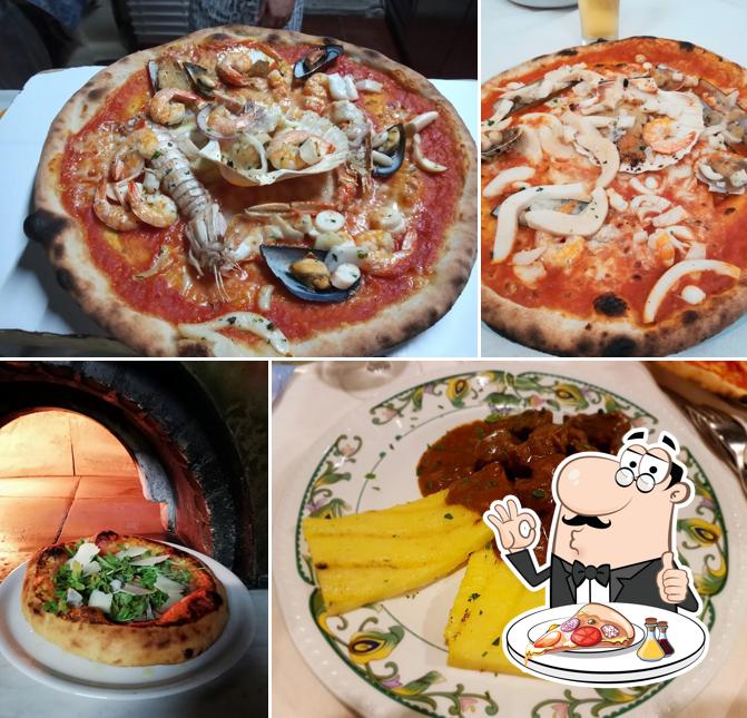 Prenditi una pizza a Trattoria "Al Sgnadur Sgarbà"