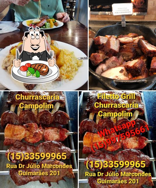 Filetto Grill Churrascaria provê refeições de carne