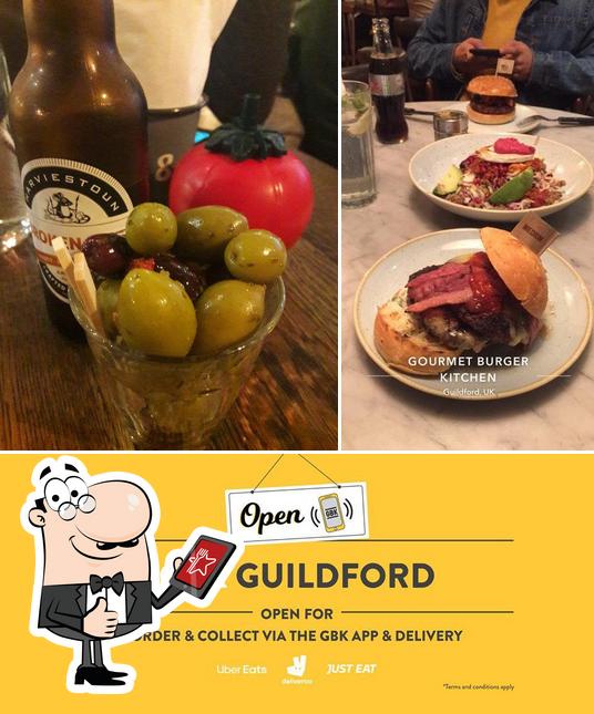 Gourmet Burger Kitchen in Guildford Restaurant menu and reviews