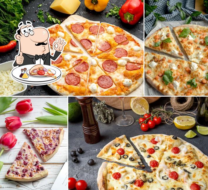 Choisissez des pizzas à Gusto