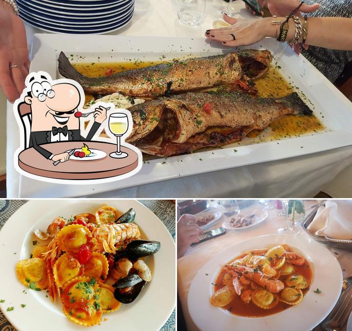 Platti al Ristorante La Rusticana