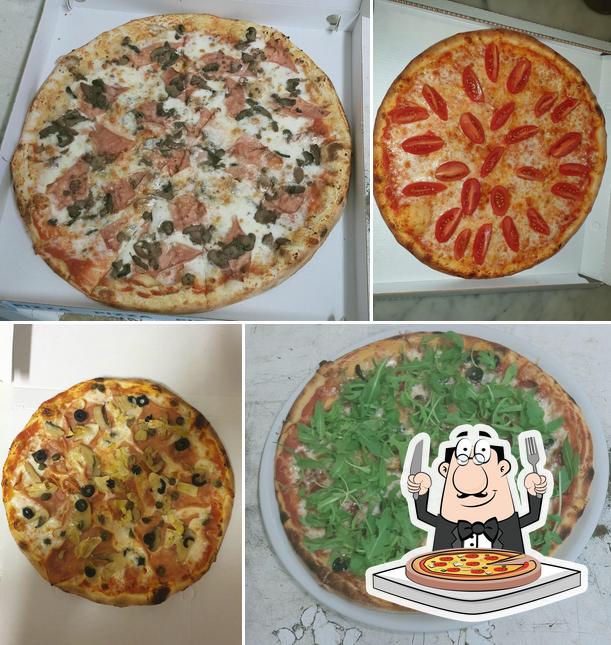 Essayez de nombreux types de pizzas