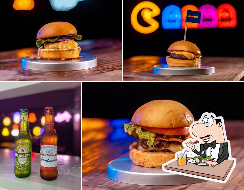 Comida em Geek's burger cariri