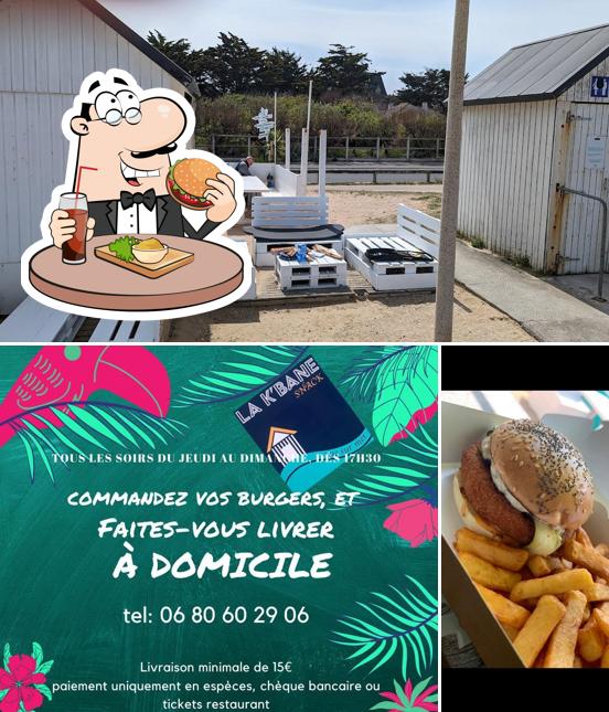 Les hamburgers de La Paillotte will satisferont différents goûts