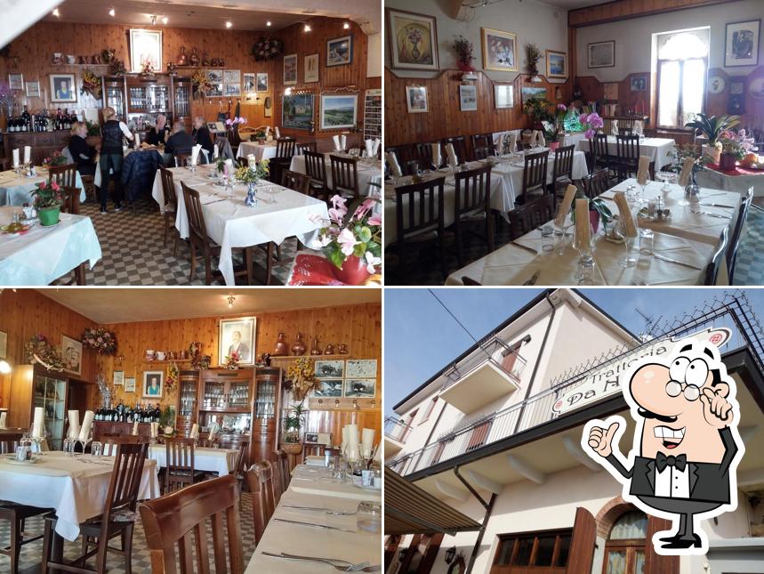 Gli interni di Trattoria Da Nicola
