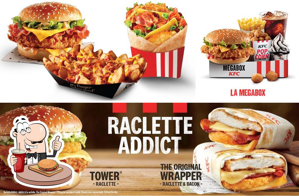 Commandez un hamburger à KFC CAEN HEROUVILLE