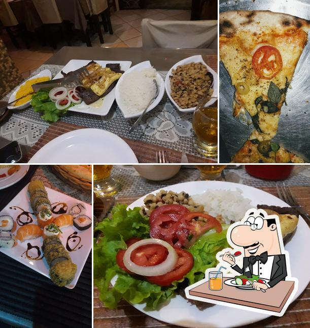 Comida em Pizzaria Forno a Lenha