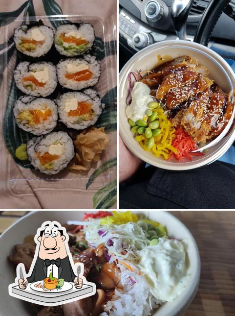 Еда в "St Pierres Sushi + Bento Bowl Whangarei"