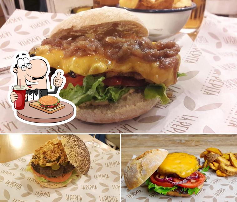 Побалуйте себя гамбургером в "La Pepita Burger Bar - C/Oporto Vigo"