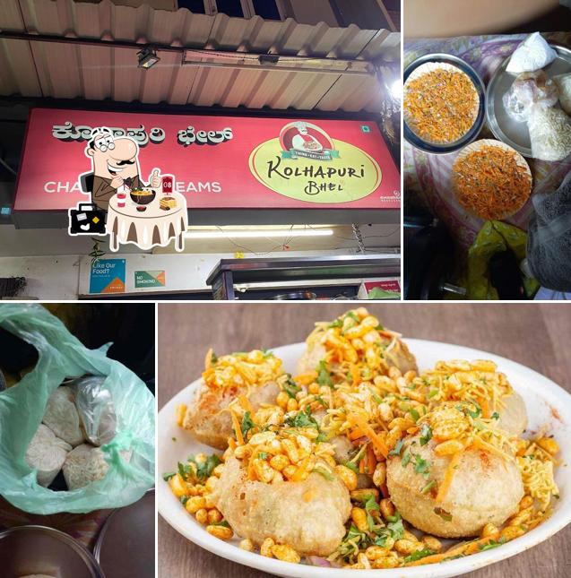 Meals at Kolhapuri Bhel & SHRIMAN Amrutatulya Chaha