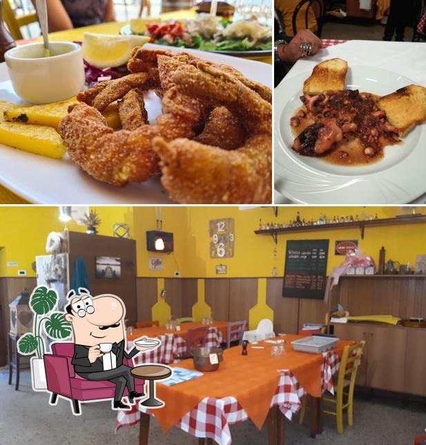 Gli interni di Trattoria Ai 2 Leoni