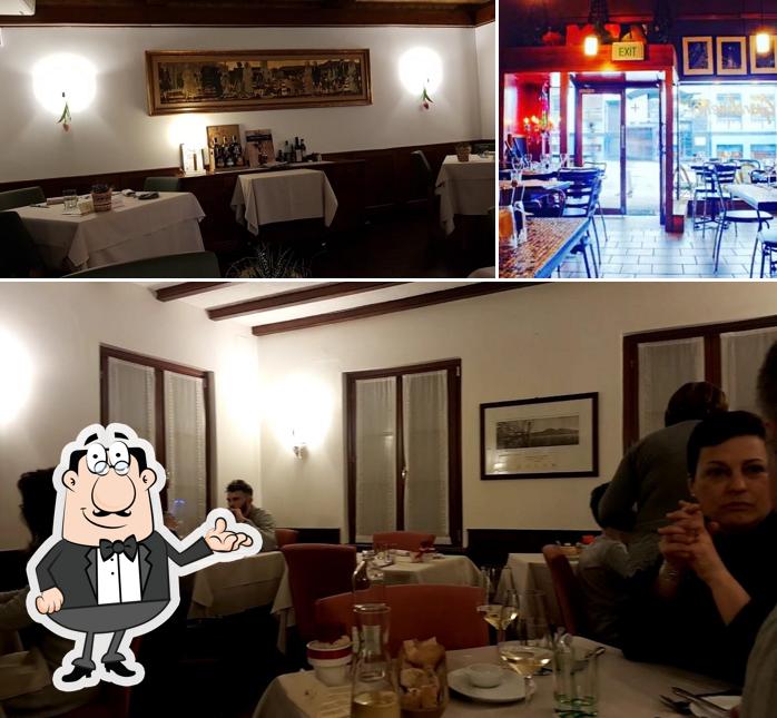 Gli interni di Trattoria Al Giardinetto 1898