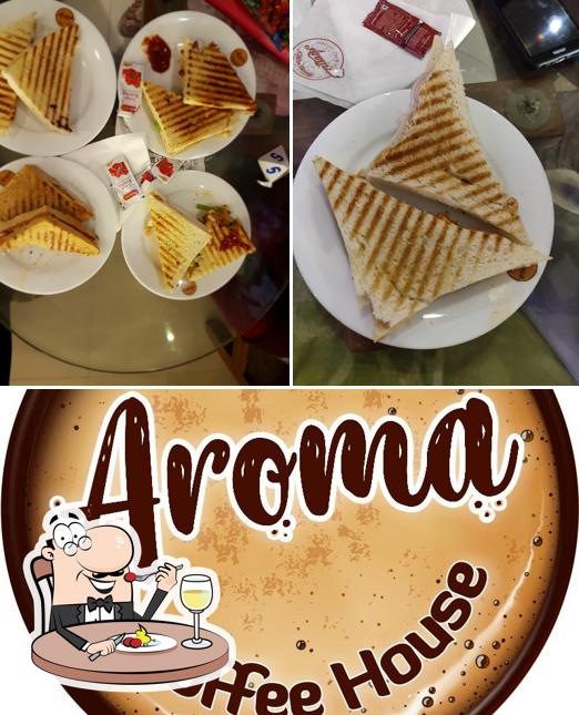 Meals at Aroma Coffee House