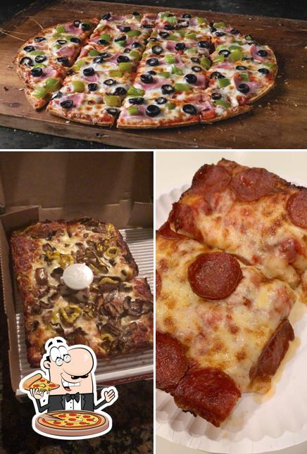 Elige una pizza en Jet's Pizza