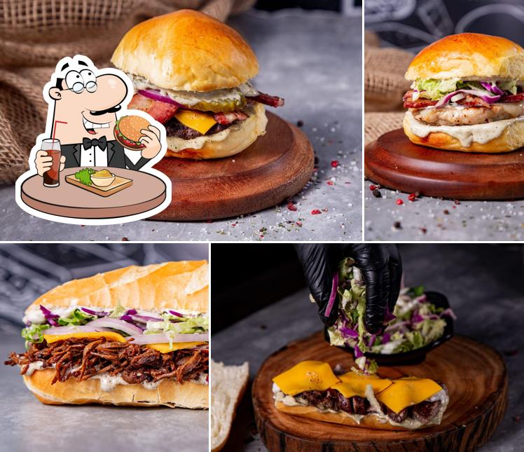 Os hambúrgueres do La Boca Sandwicheria irão satisfazer diferentes gostos