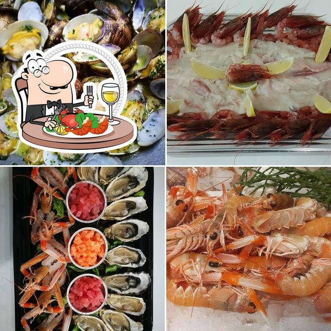 Scegli tra i molti prodotti di cucina di mare proposti a Pescheria L'Ostrica