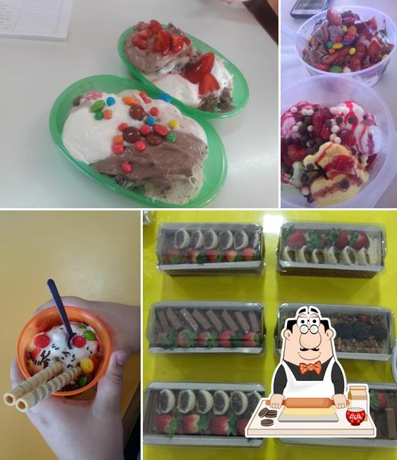 Sonho de Verão oferece uma variedade de pratos doces