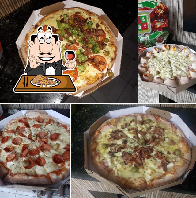 Experimente diferentes variedades de pizza