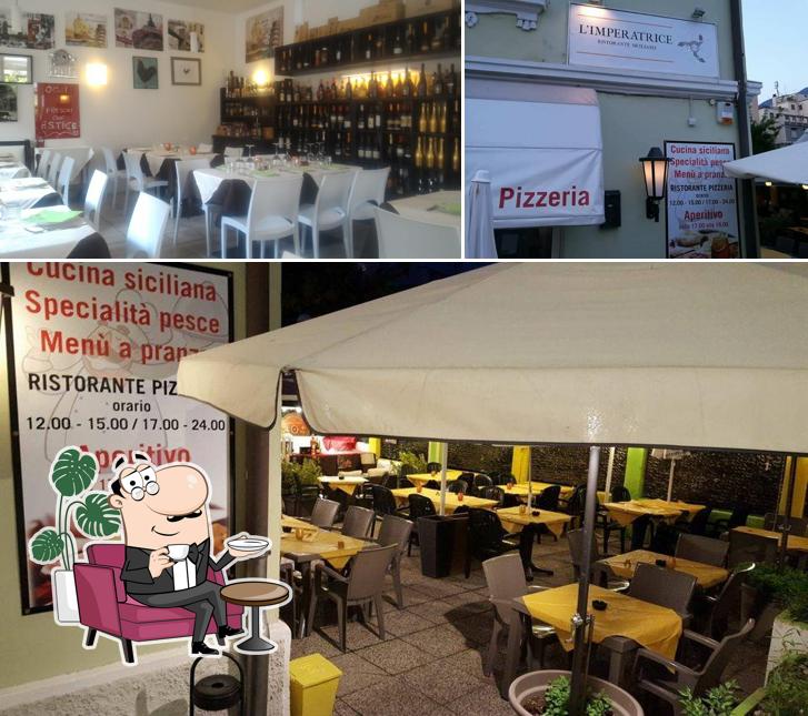 Dai un’occhiata alla immagine che raffigura la interni e esterno di Ristorante "da Davide" Pizzeria