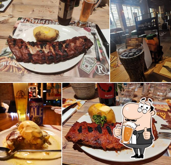 Roadhouse Restaurant Roma Tiburtina serve un'ampia gamma di birre