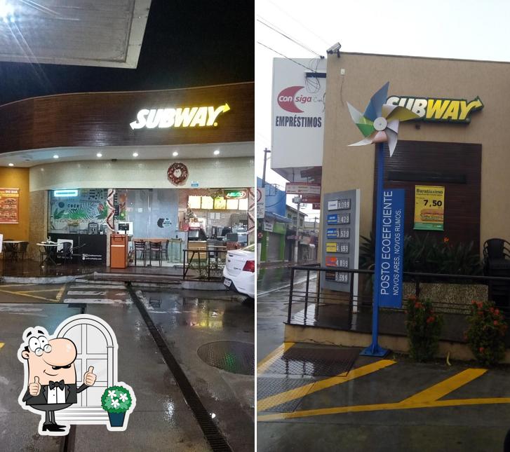 Veja imagens do exterior do Subway