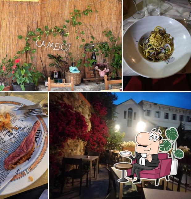 Dai un'occhiata agli interni di Osteria Camelot