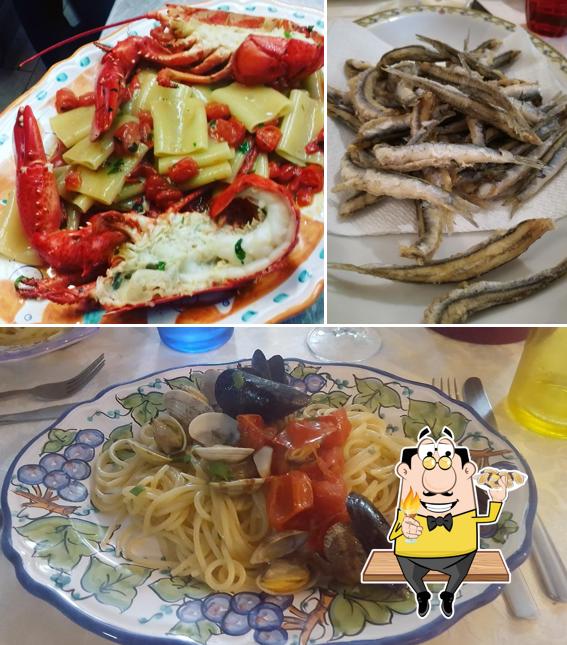Gli ospiti di Ristorante Taberna Martino possono provare vari prodotti di cucina di mare