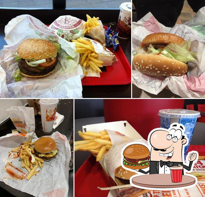 Burger King, 2a Piccadilly, Mosley St in Manchester Restaurant menu