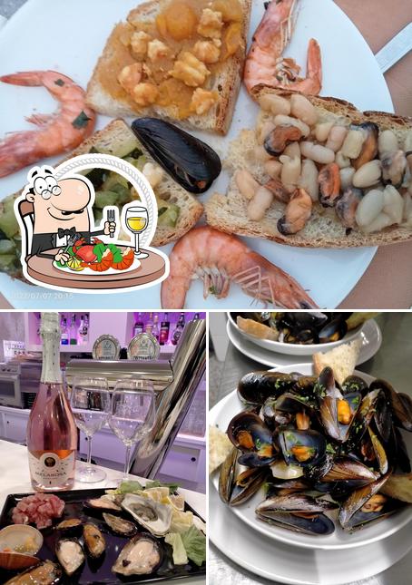 Prenditi tra i molti piatti di mare proposti a In Joy Food Cafè